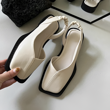 Eileen - Trendige Schuhe mit quadratischer Spitze