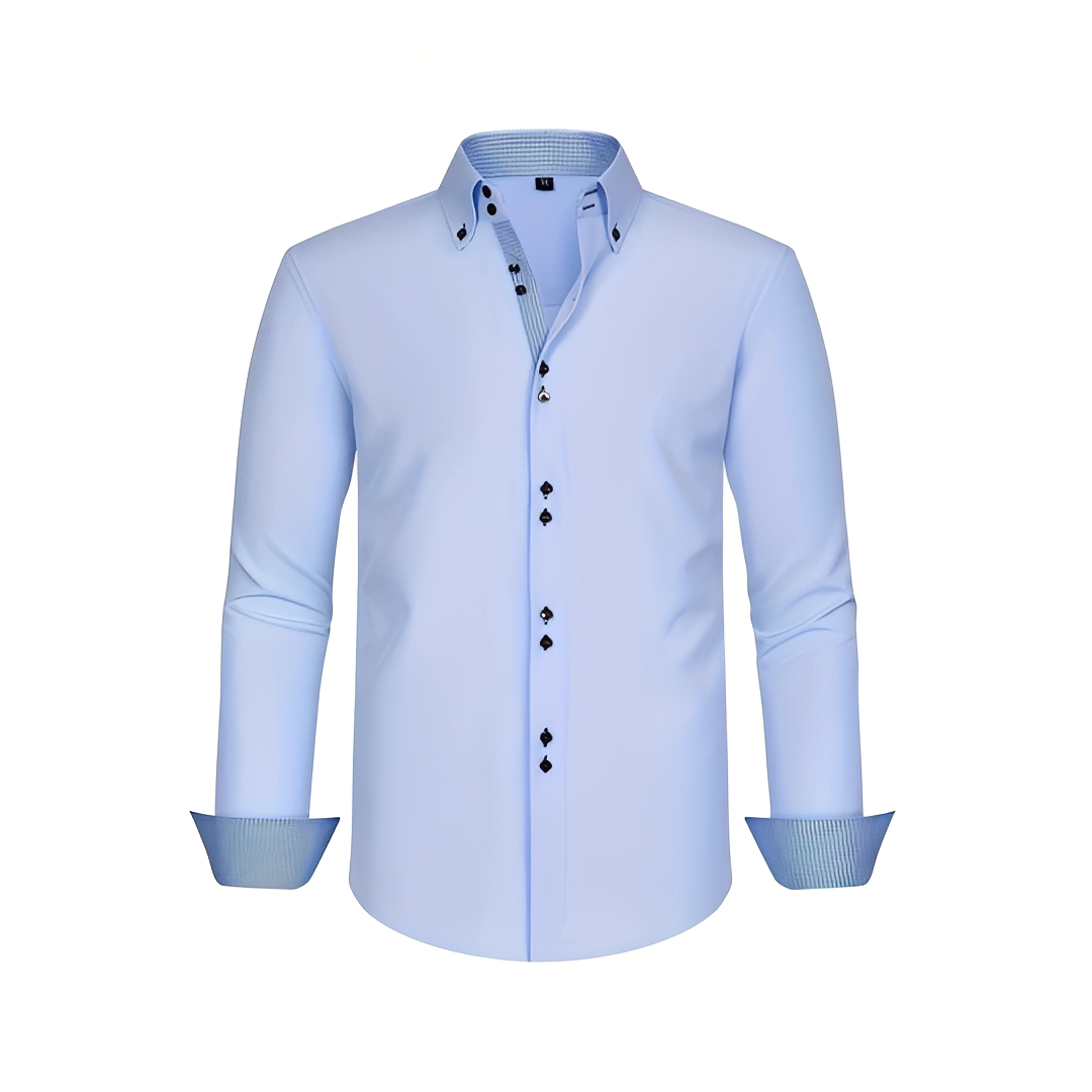 Cirk - Stretch-Langarm-Polo für Herren