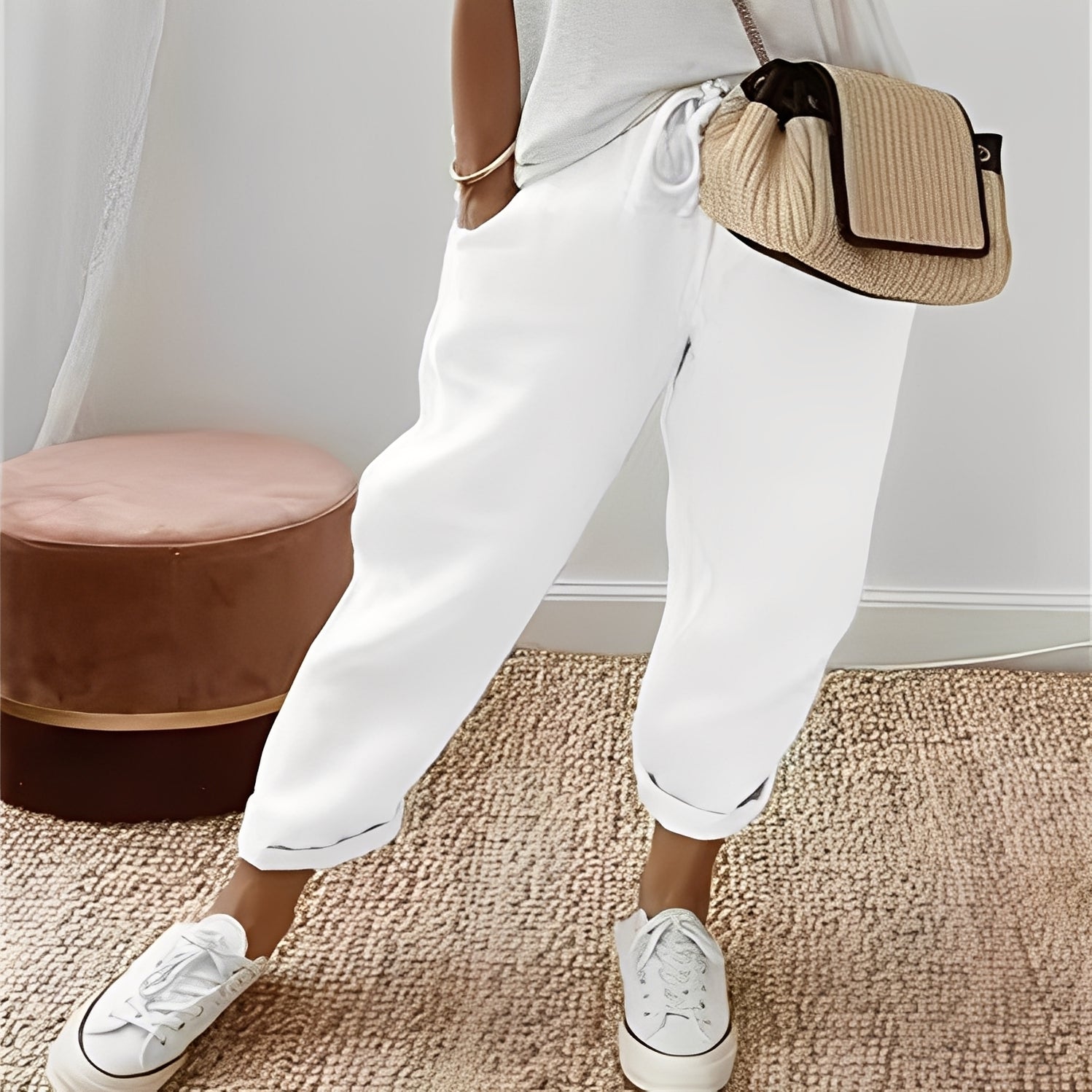 Brigitte - Damenhose mit verstellbarem Bund