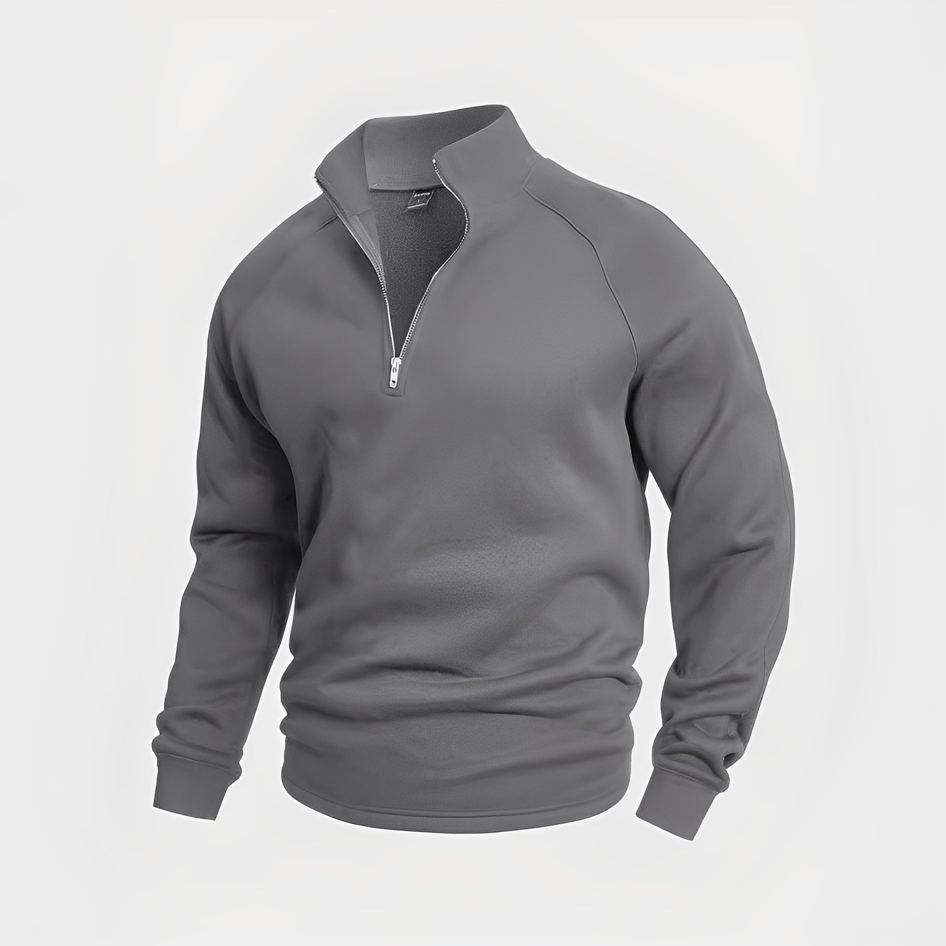 Wiley - Komfortabler Herren-Fleecepullover mit Reißverschluss