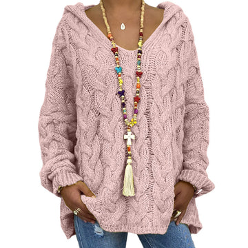Charlotte - Modischer, locker geschnittener Damenstrickpullover