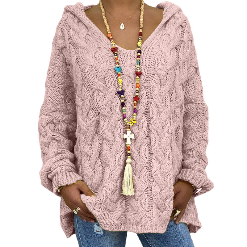 Charlotte - Modischer, locker geschnittener Damenstrickpullover