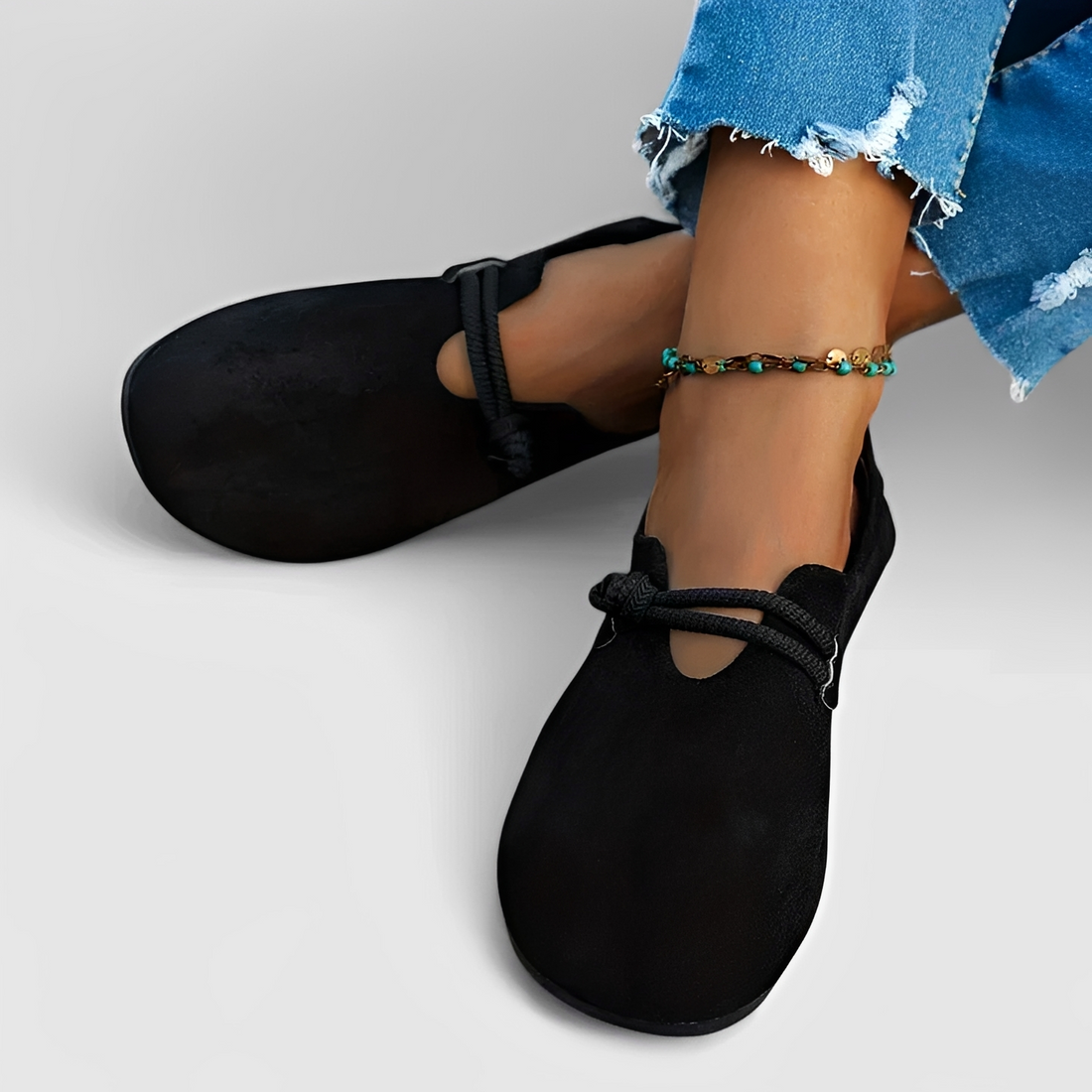 Marjorie - Bequeme Schuhe mit rundem Vorderteil