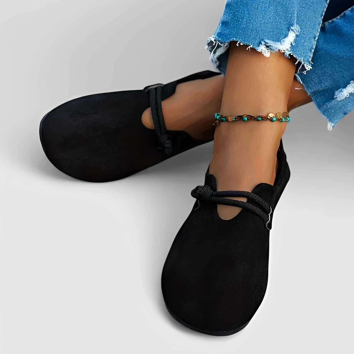 Marjorie - Bequeme Schuhe mit rundem Vorderteil