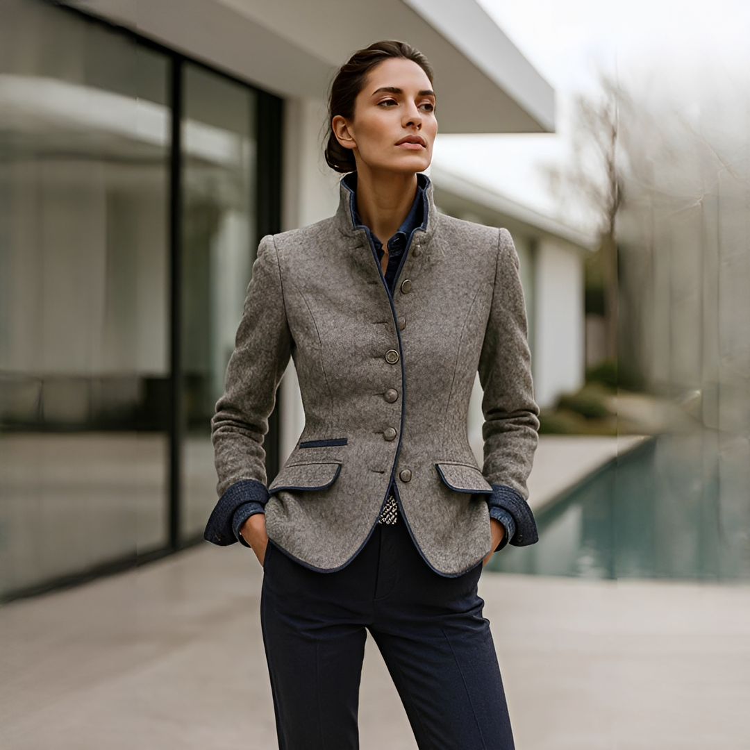 Valerie - Schicke Stehkragenjacke