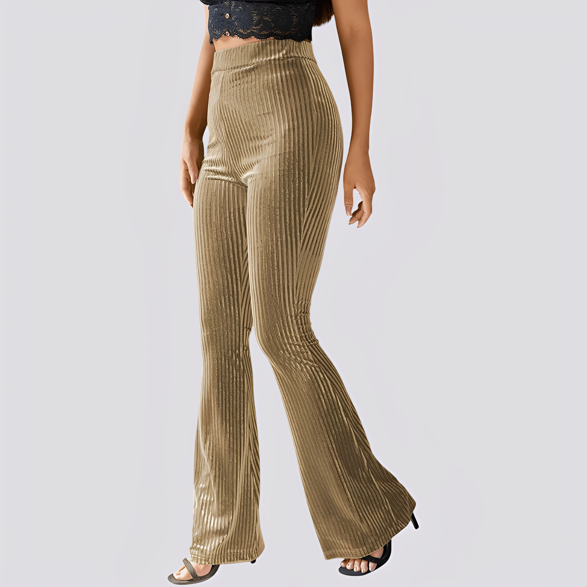Leona - Bequeme Cord-Schlaghose für Damen