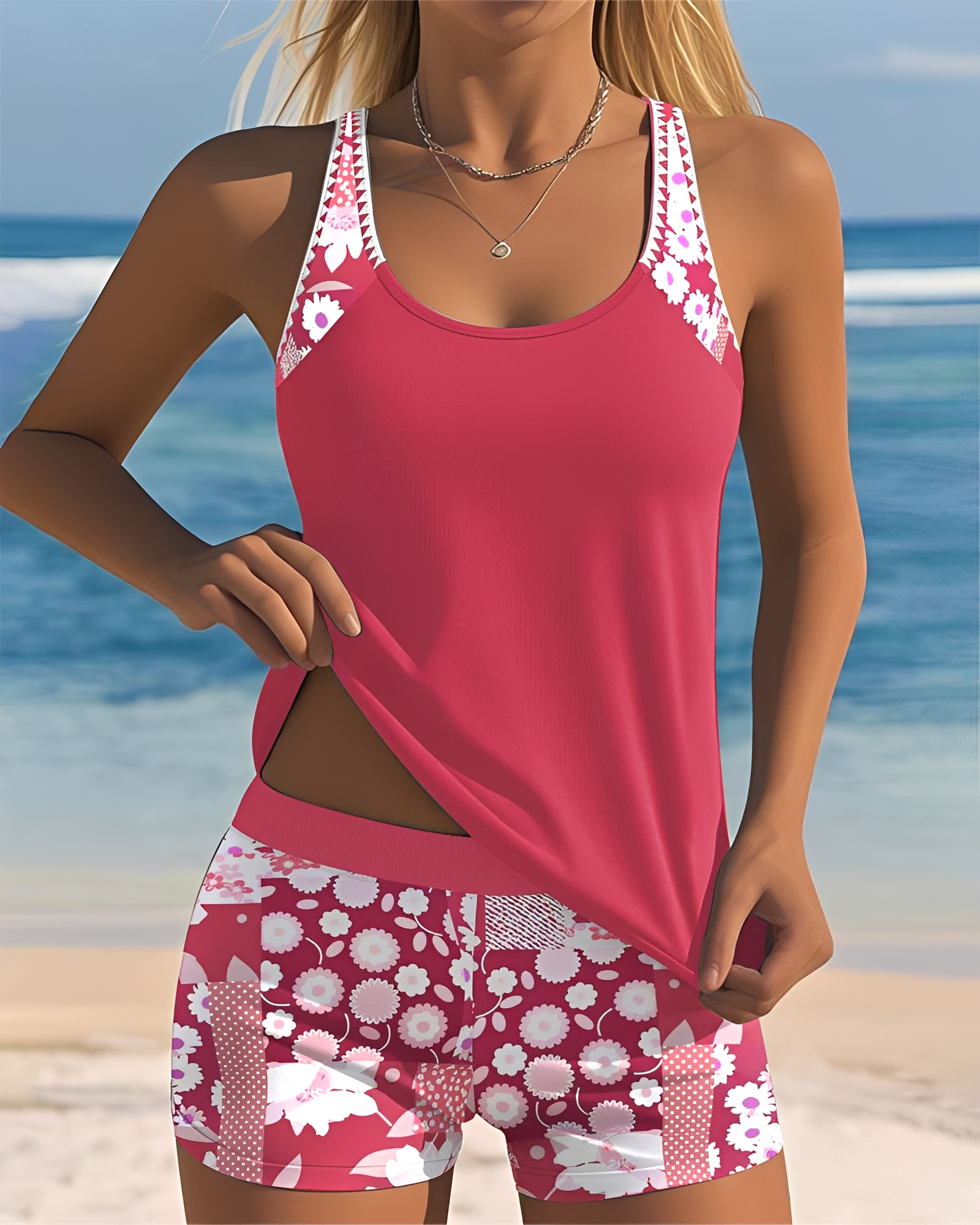 Jasmeen - Stilvolles Tankini-Set