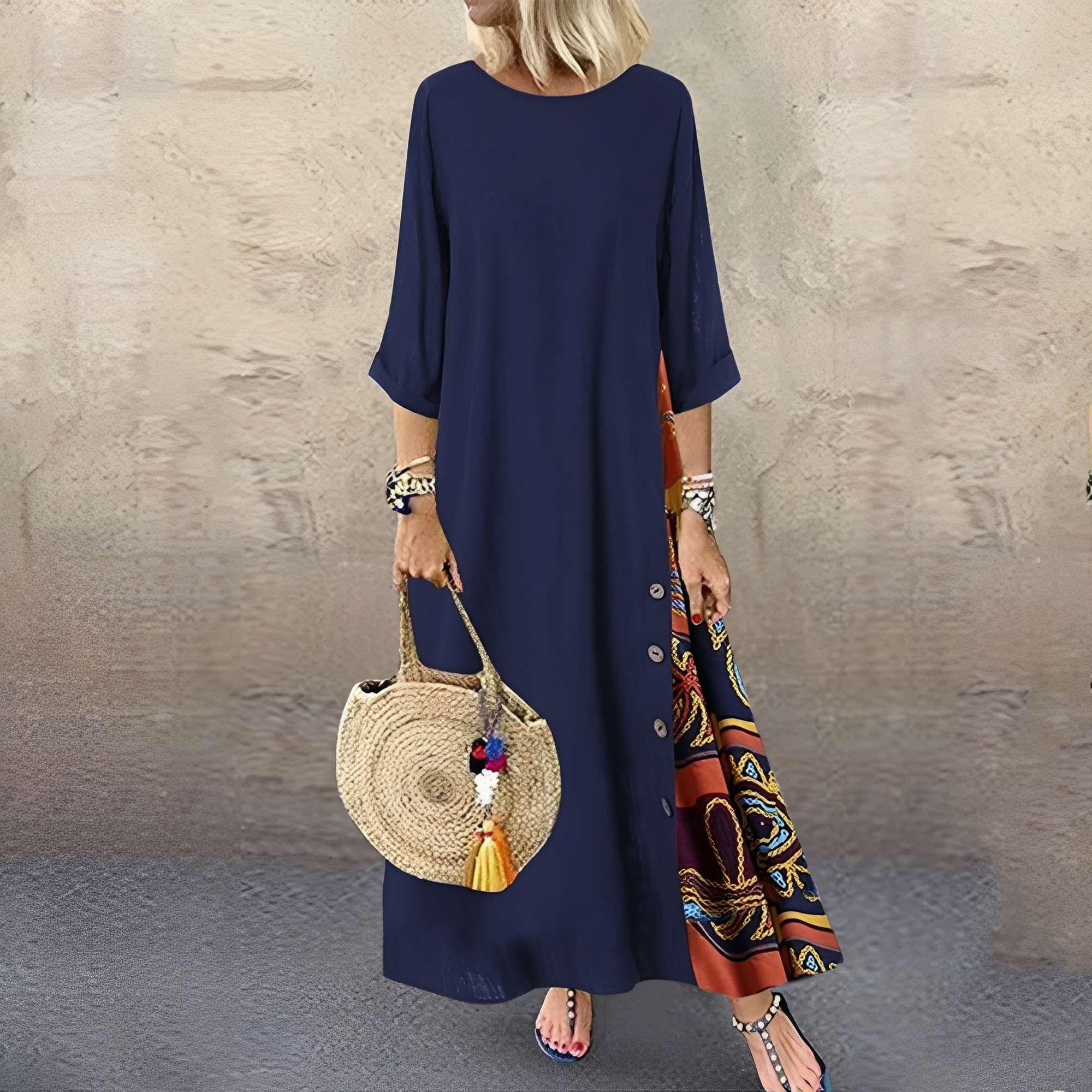 Abby - Klassisches Damen-Blumenkleid