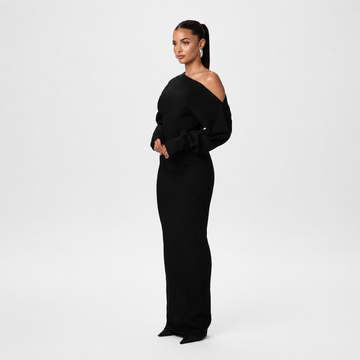 Tahlia - Stilvolles One-Shoulder Maxikleid