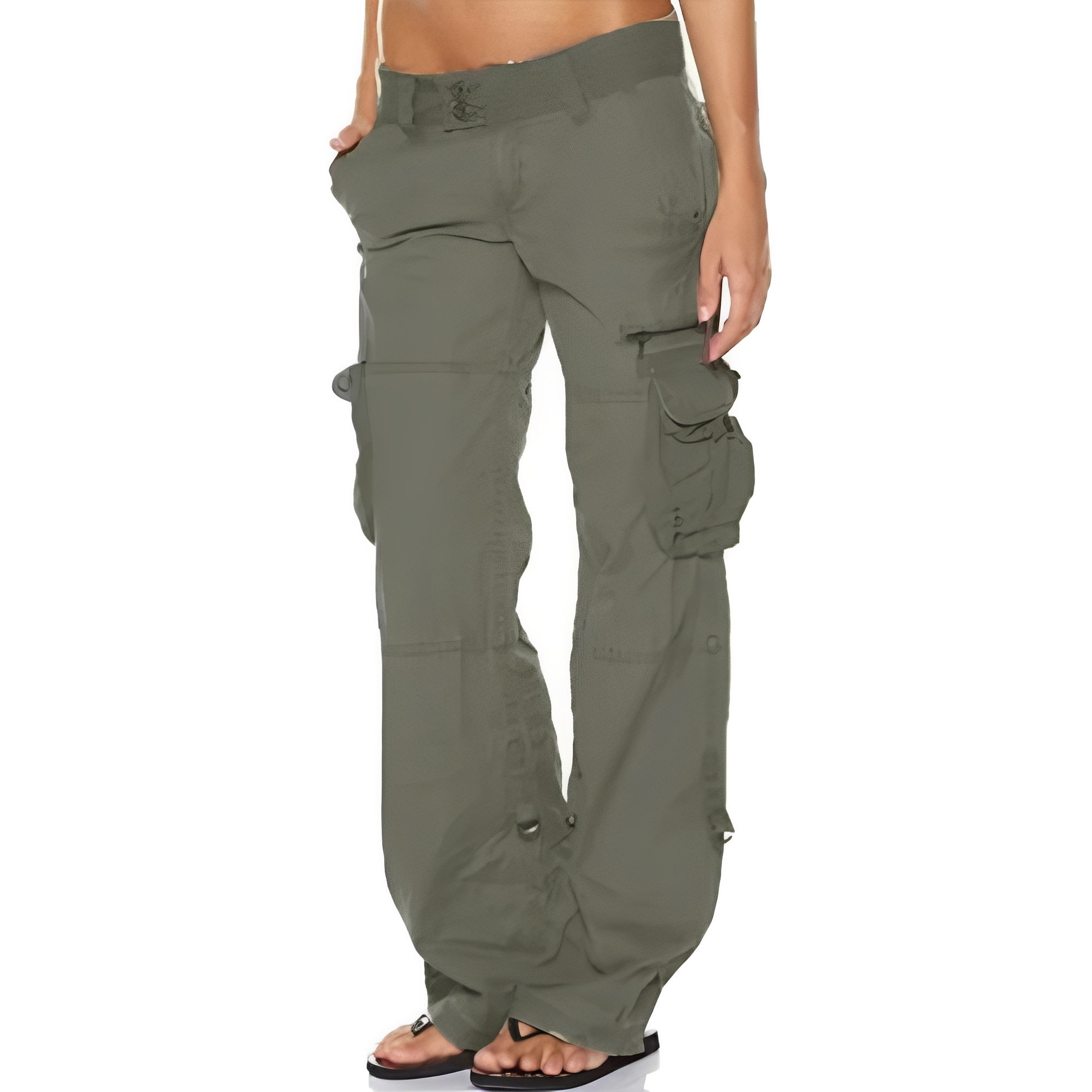 Matilda - Trendige, locker geschnittene Damen-Cargohose
