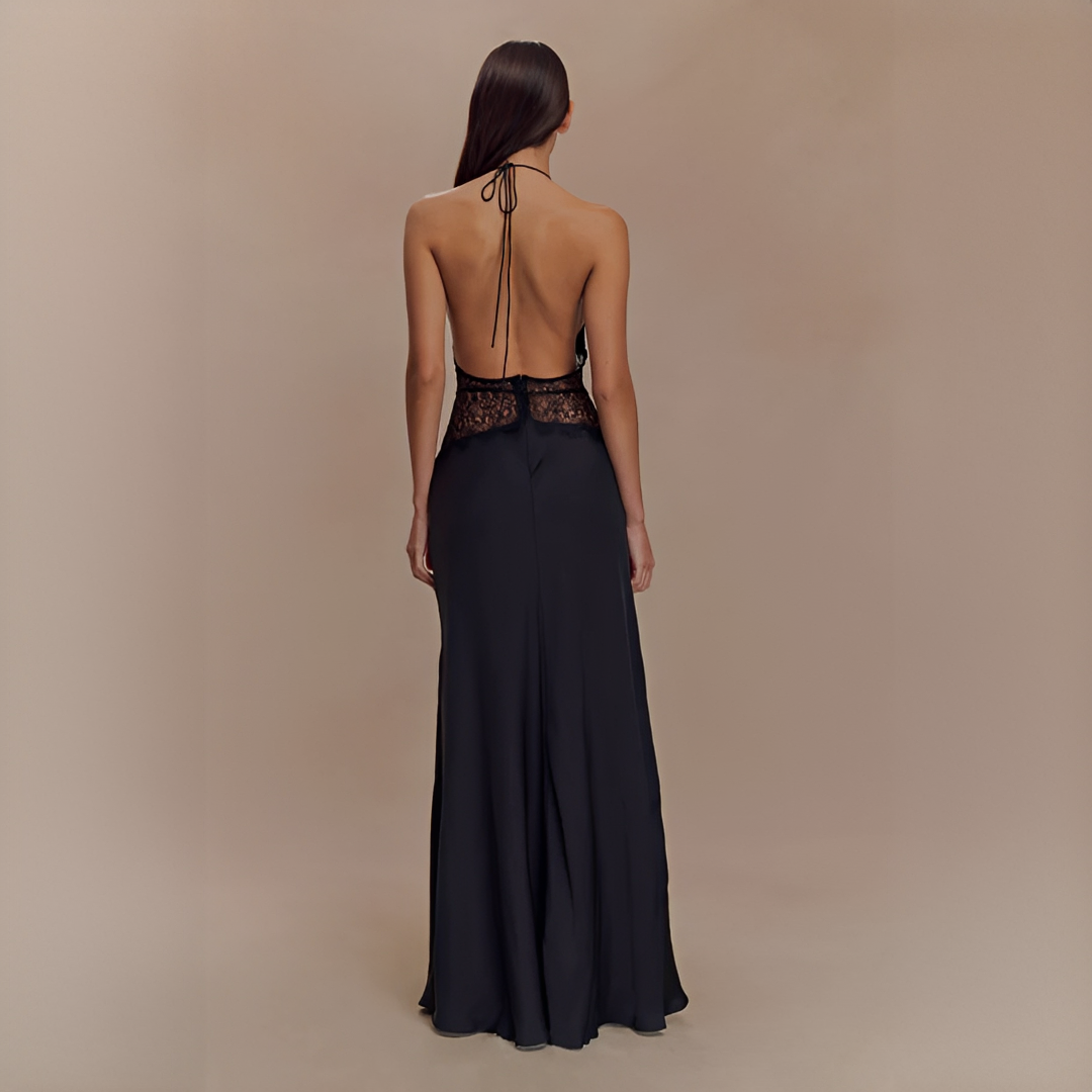Velina - Elegantes nahtloses Neckholder-Kleid