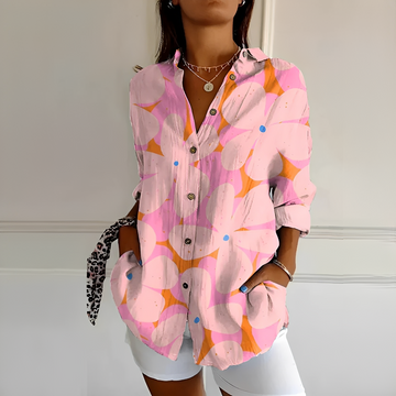 Eleanor - Elegante Bluse mit Knöpfen