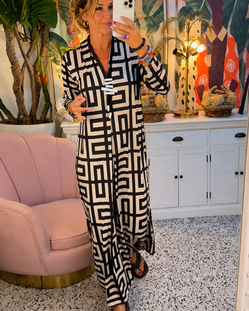 Estelle - Modisches V-Ausschnitt-Kleid