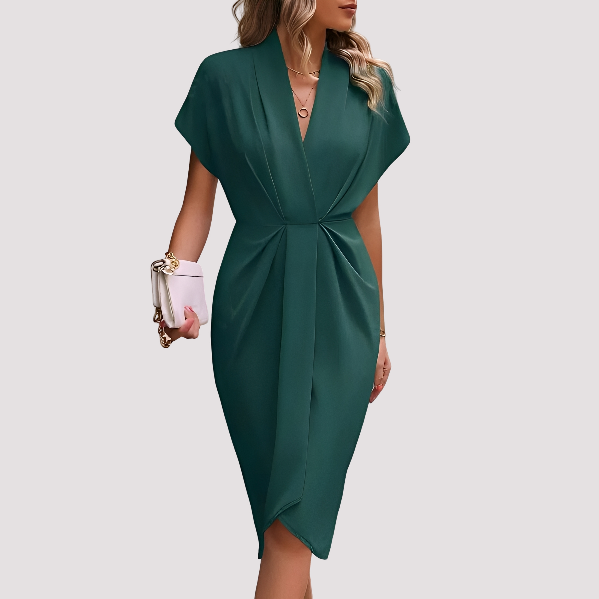 Gwen - Schickes Midikleid mit Schlitz