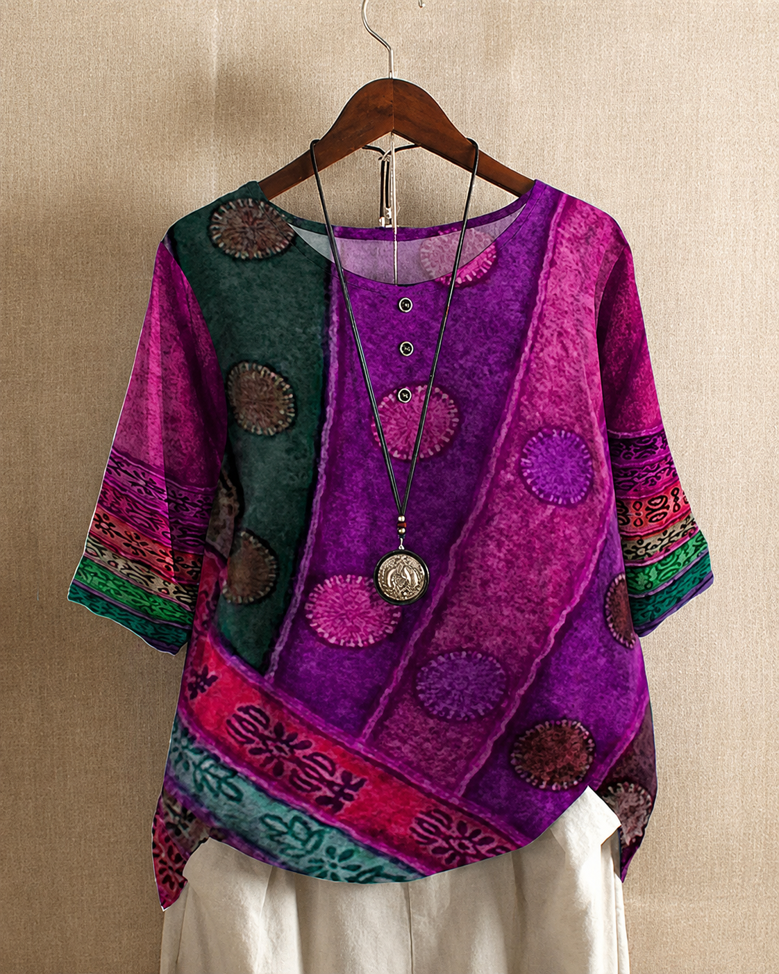 Ferlisha - Elegante und lockere Bluse