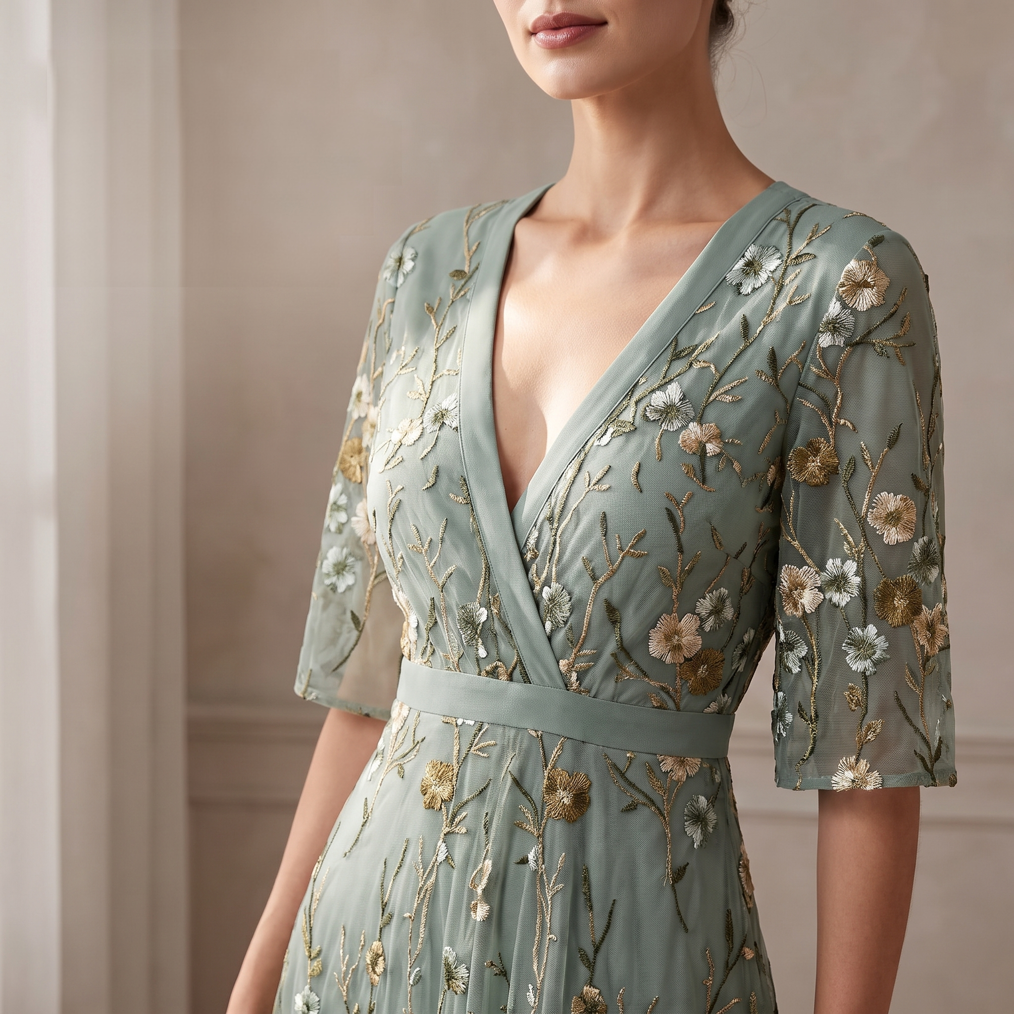 Florence - Elegantes und Fließendes Maxikleid