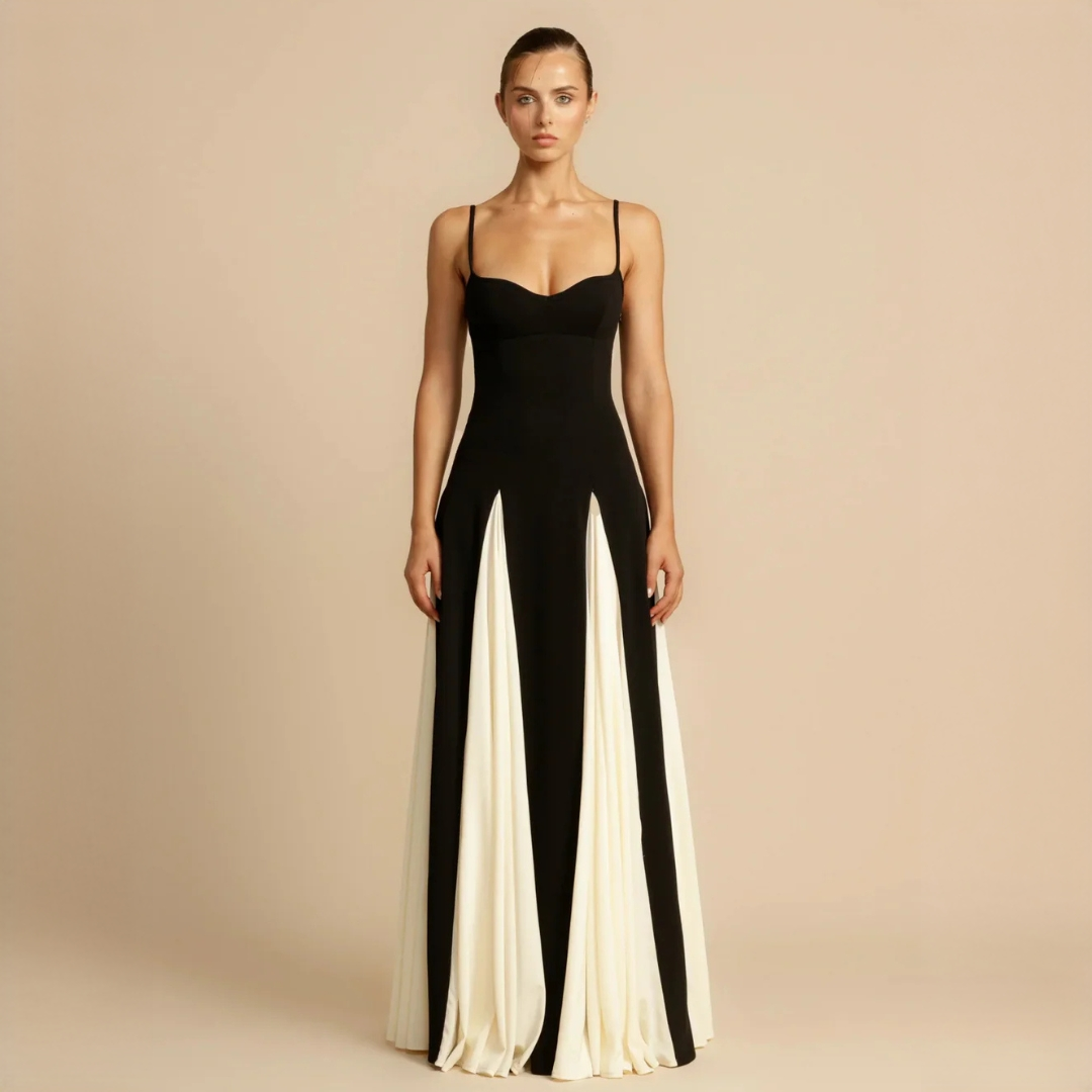 Roxanne - Elegantes Maxikleid