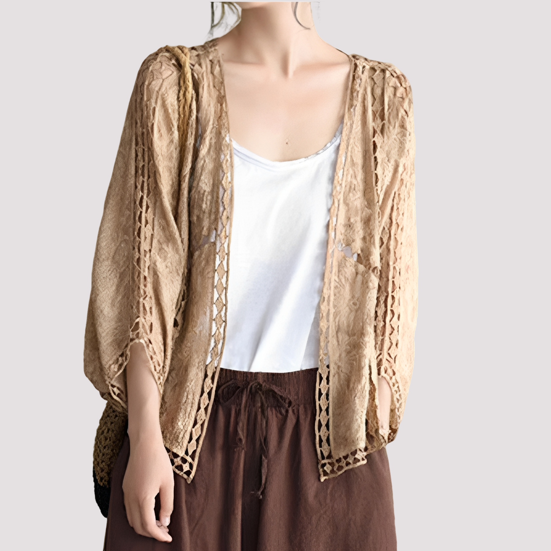 Connie - Stylische Cardigans mit Ausschnitten für Frauen