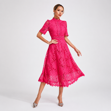 Hallie - Modisches Midikleid