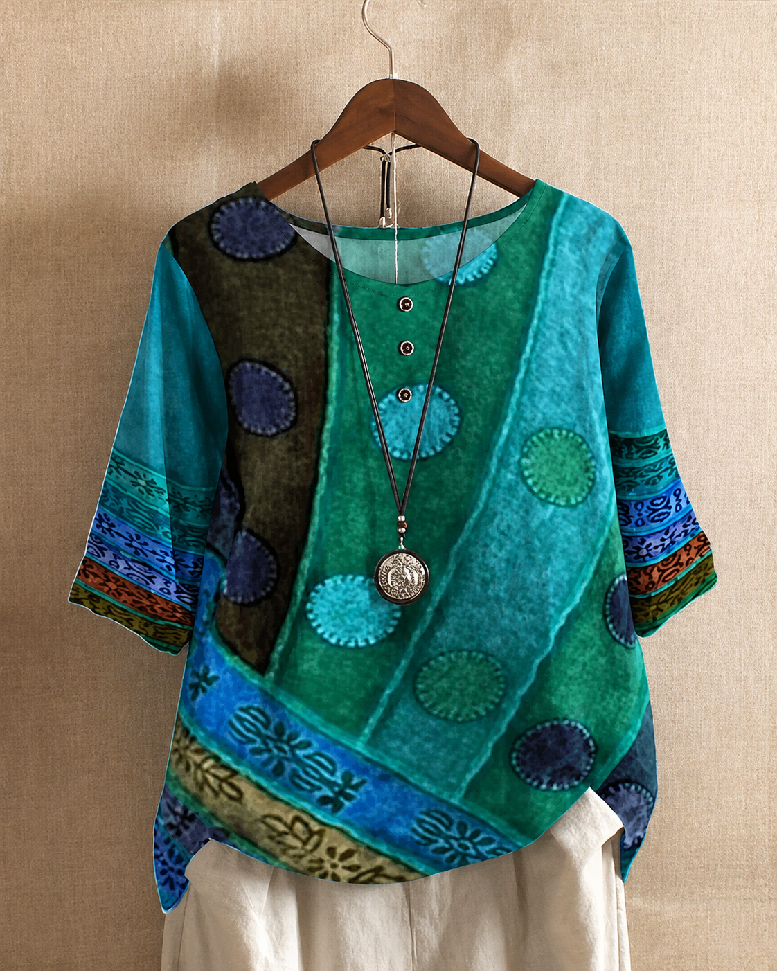 Ferlisha - Elegante und lockere Bluse