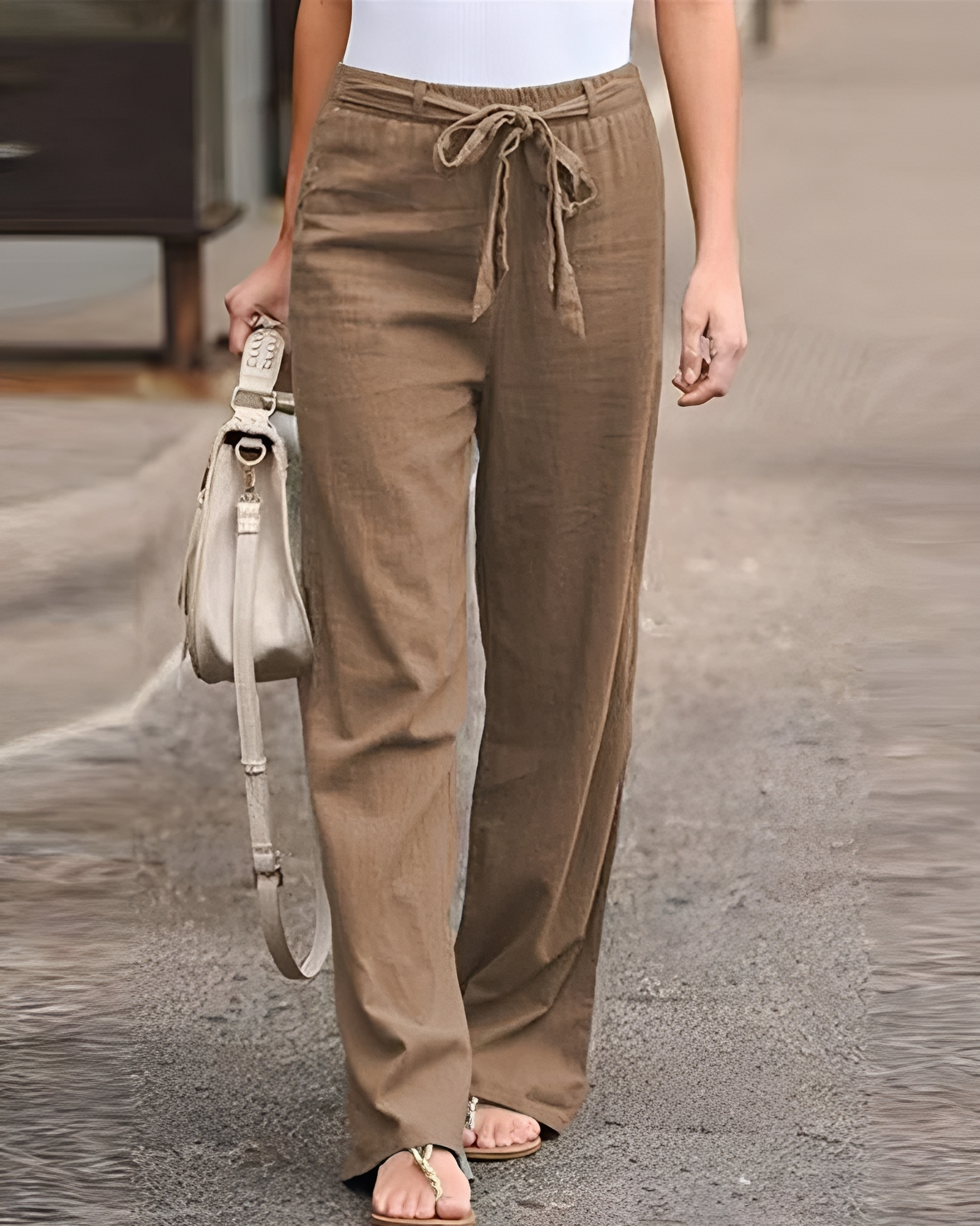 Saniyah - Hose mit verstellbarem Bund und Kordelzug