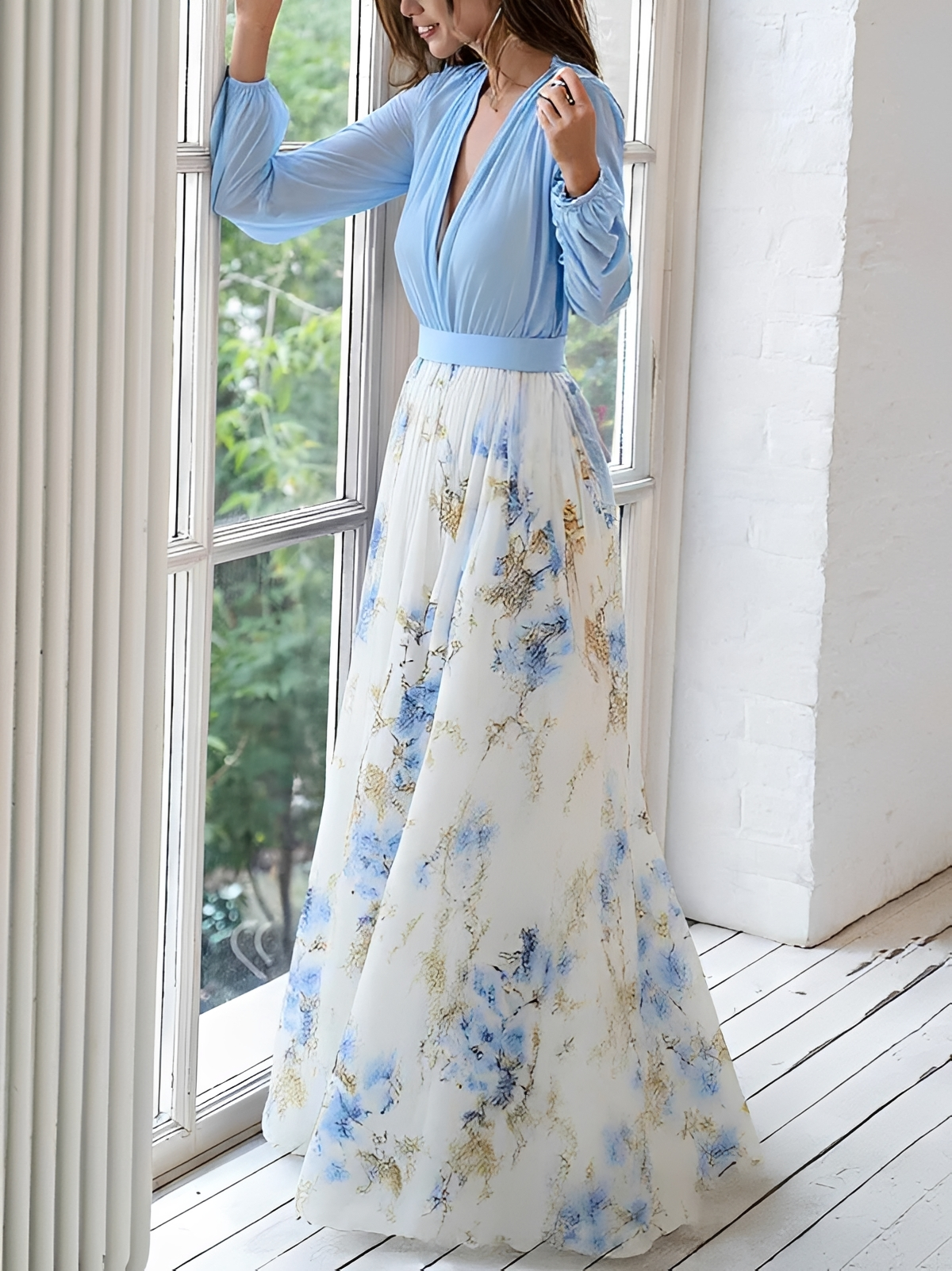 Cora - Elegantes Maxikleid