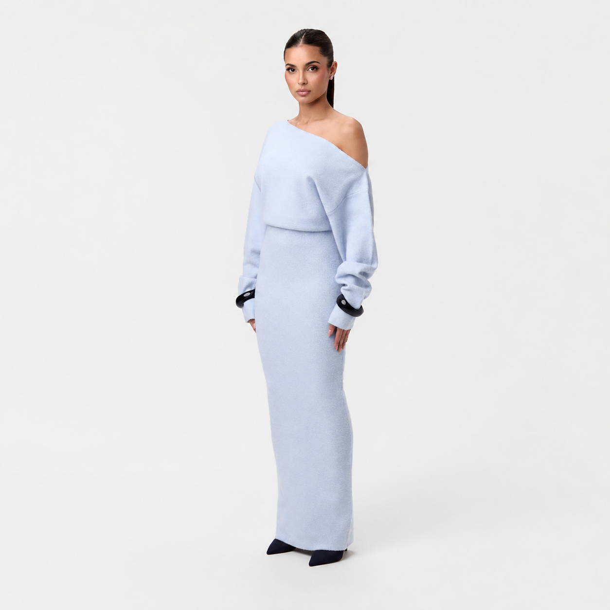 Tahlia - Stilvolles One-Shoulder Maxikleid