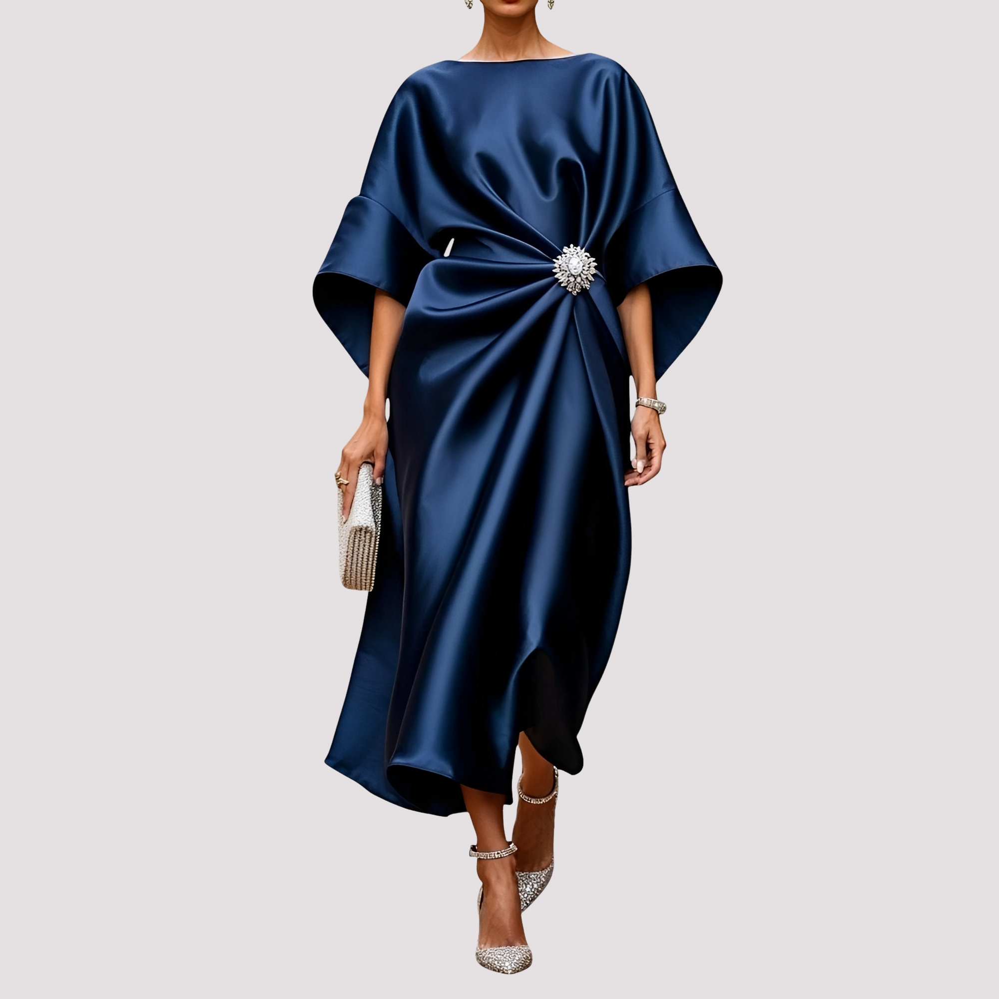 Kay - Schickes Wickel-Midikleid