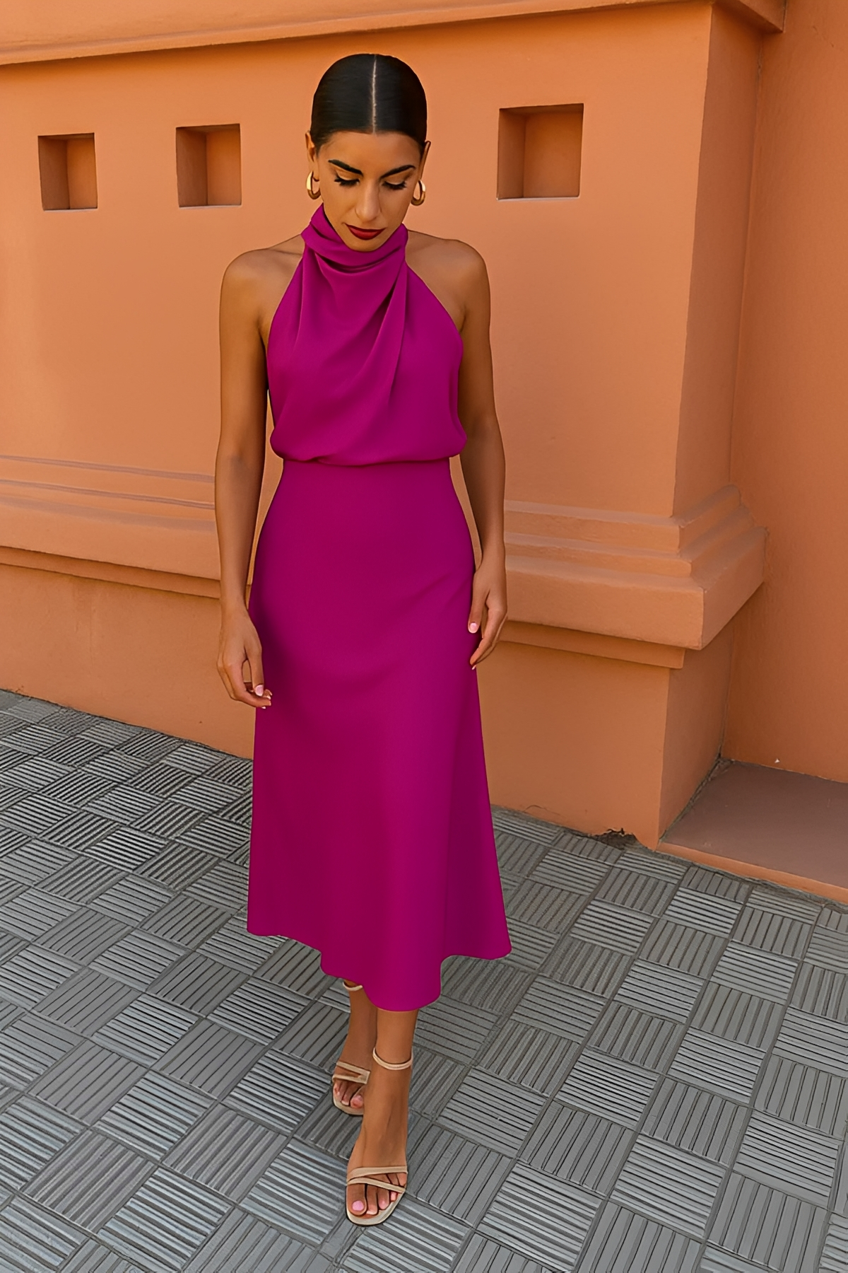 Selina - Elegantes ärmelloses Kleid