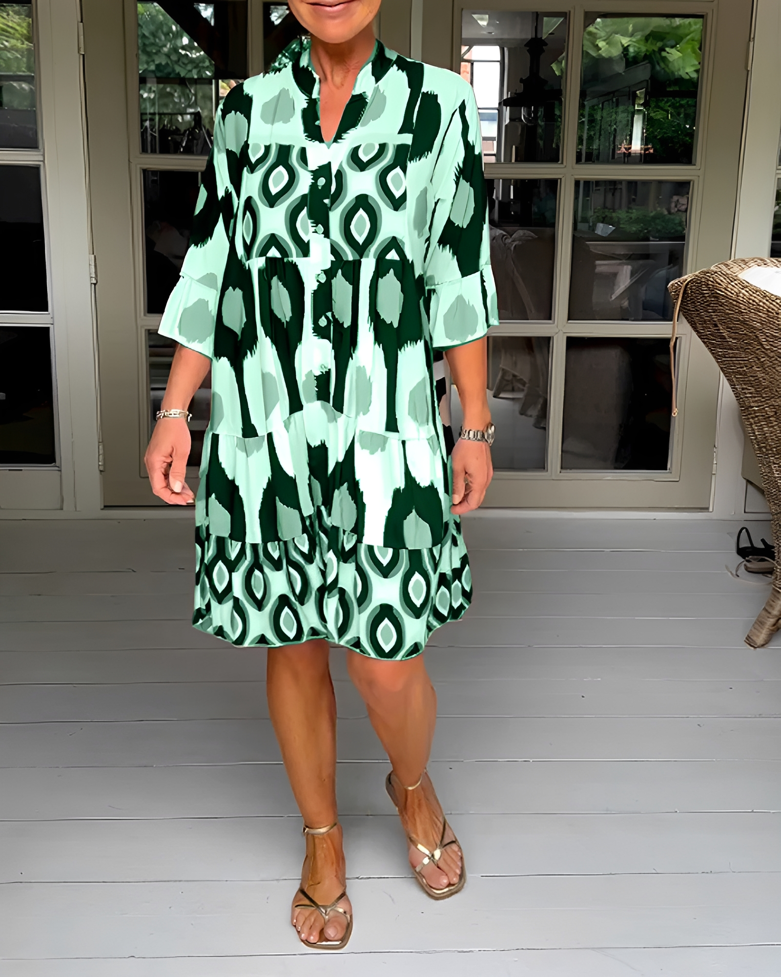Faiza - Schickes und lockeres Minikleid