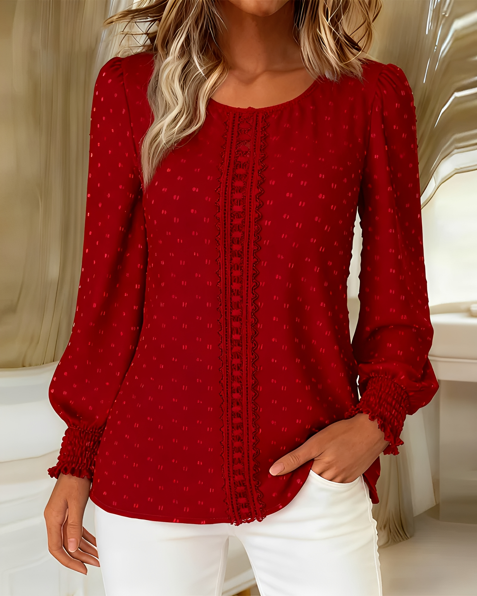 Chanita - Elegante Bluse mit Details