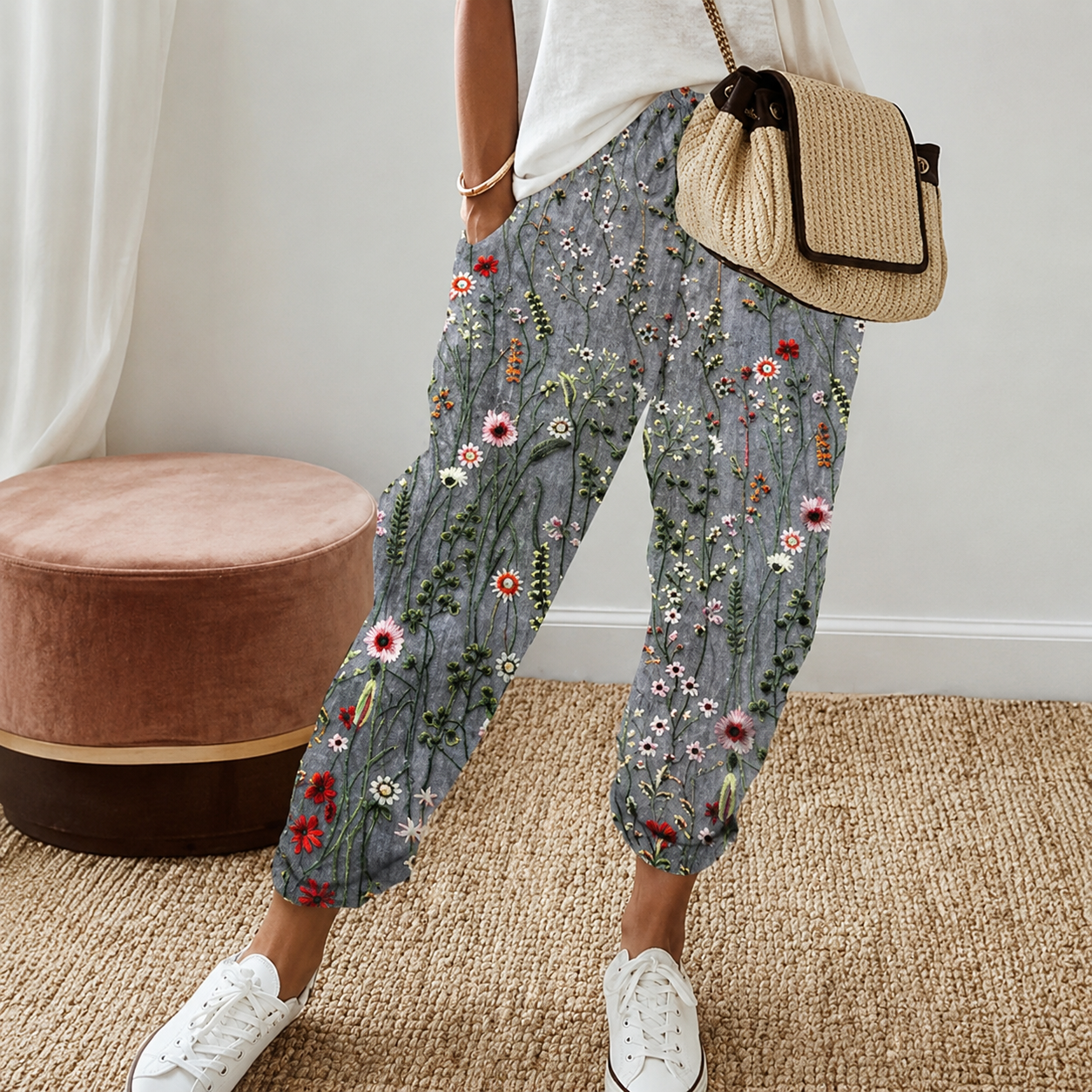 Chelease - Bequeme Hose mit Kordelzug