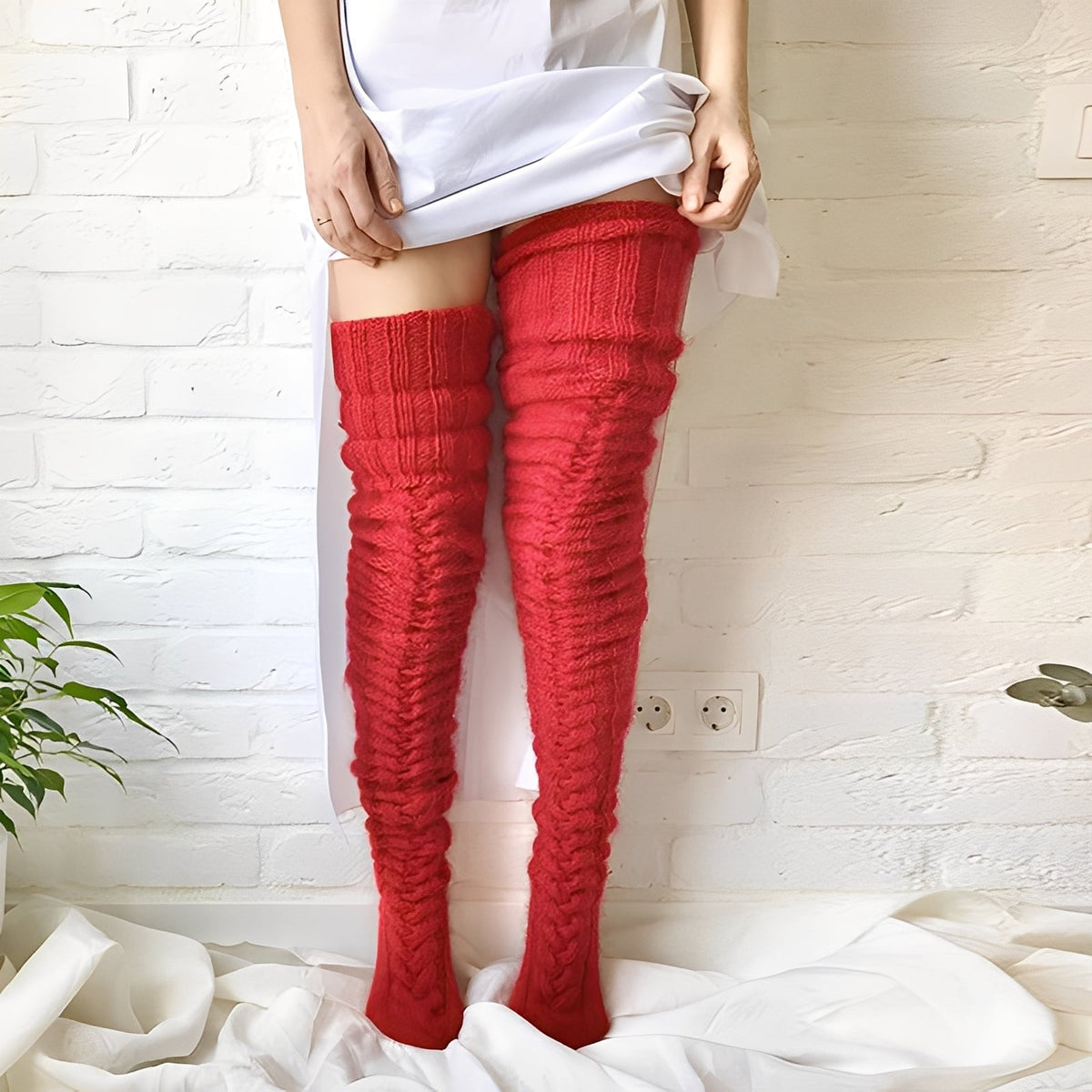 Hailee - Komfortable lange Socken für Frauen