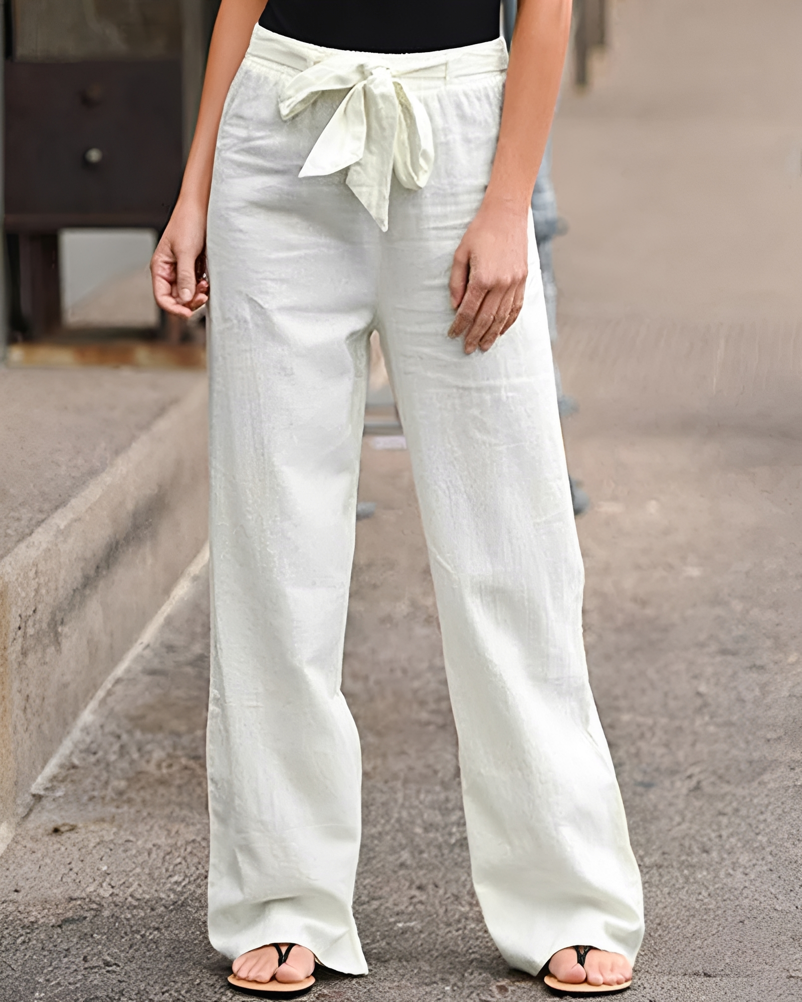 Saniyah - Hose mit verstellbarem Bund und Kordelzug