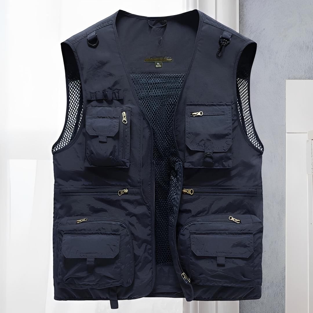 Arlan - Sommerweste mit vielen Taschen für Herren