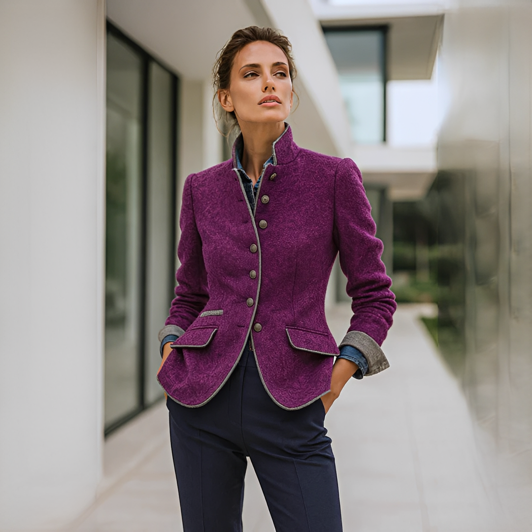 Valerie - Schicke Stehkragenjacke