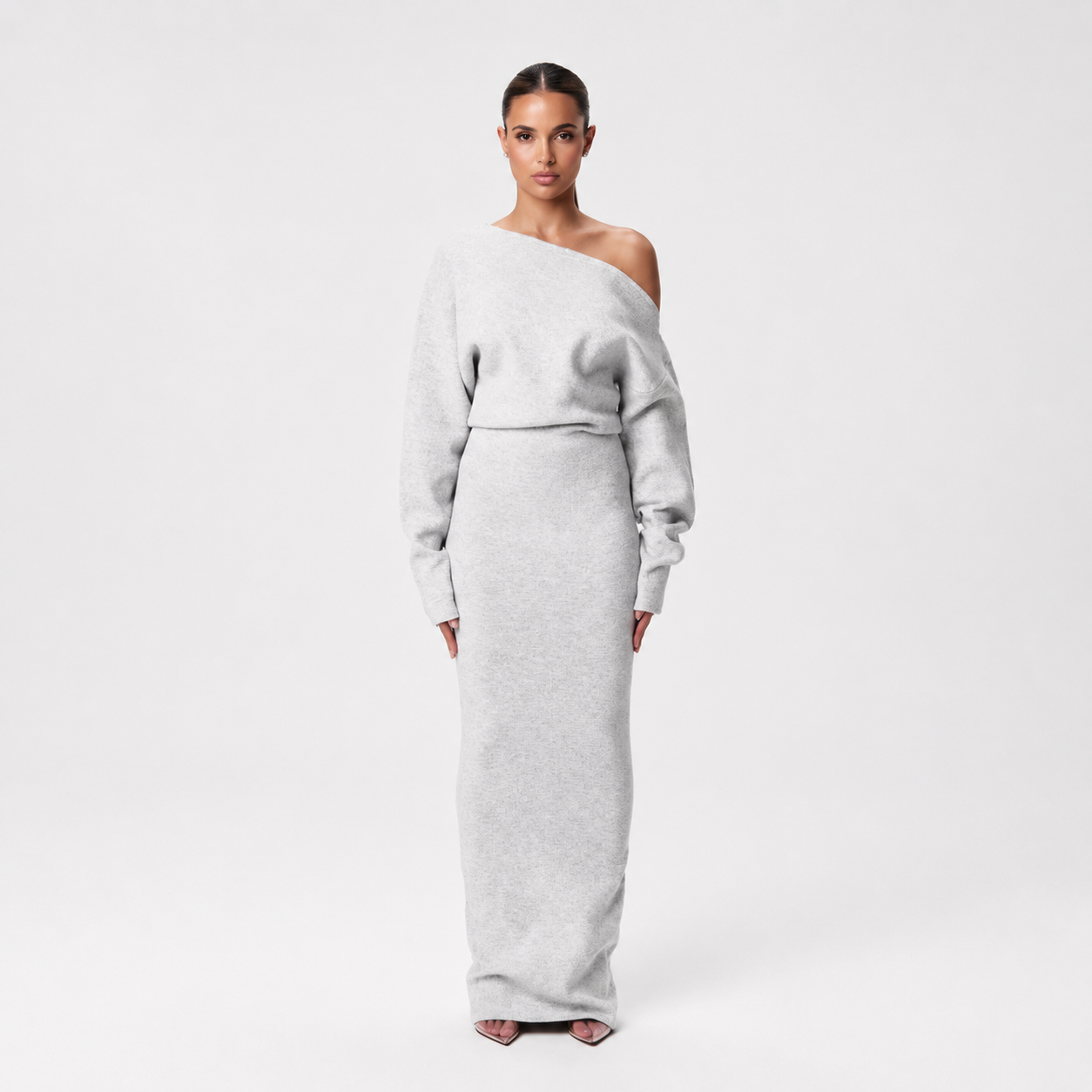Tahlia - Stilvolles One-Shoulder Maxikleid