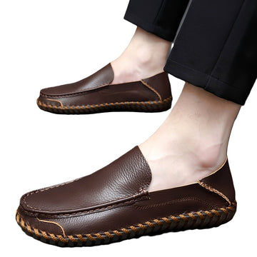Benjamin - Bequeme Lederhalbschuhe für Herren