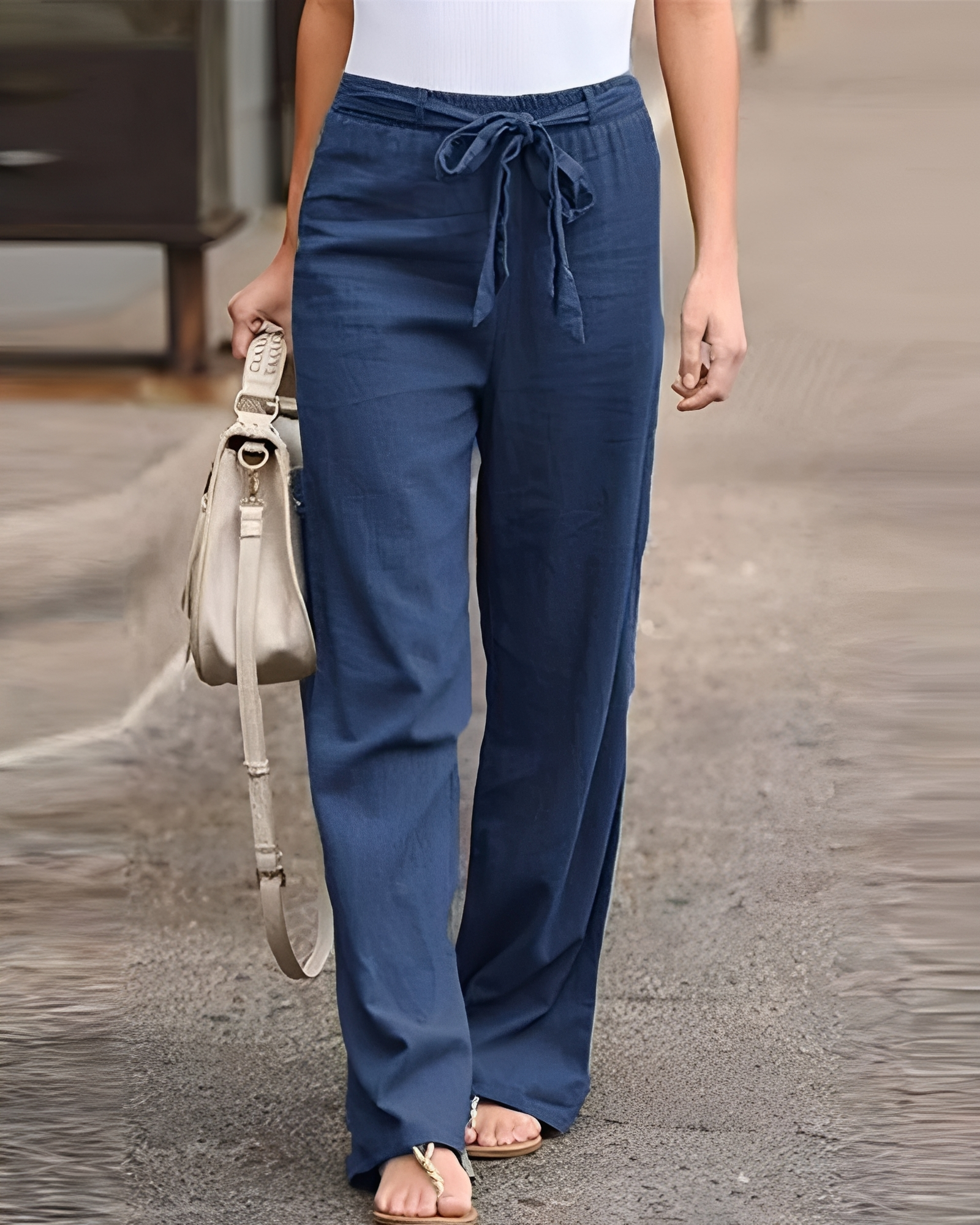 Saniyah - Hose mit verstellbarem Bund und Kordelzug
