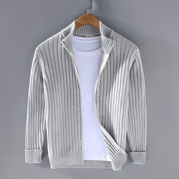 Jacquy - Zeitgemäßer Herren-Strickcardigan