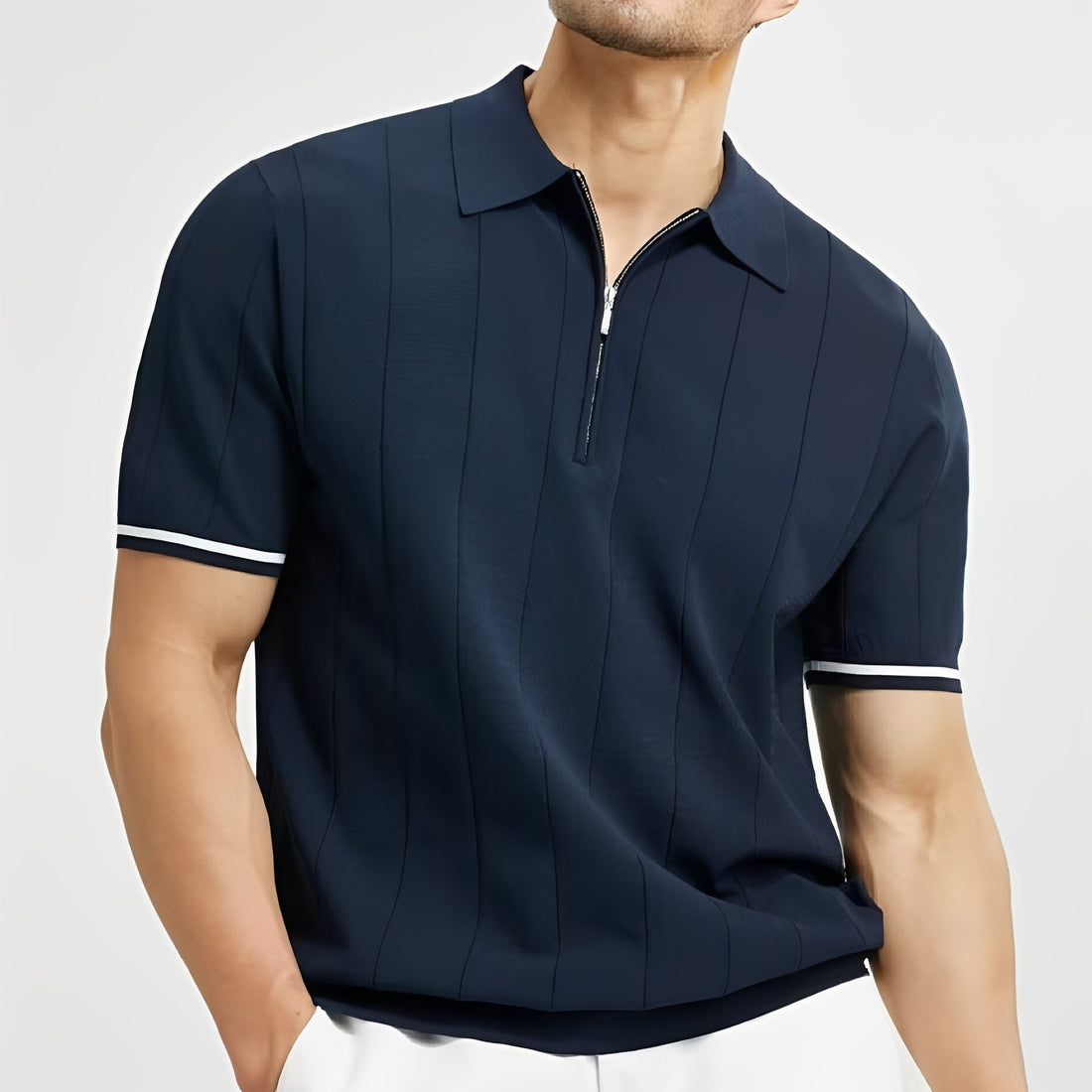 Josh - Schickes gestreiftes Polo für Herren