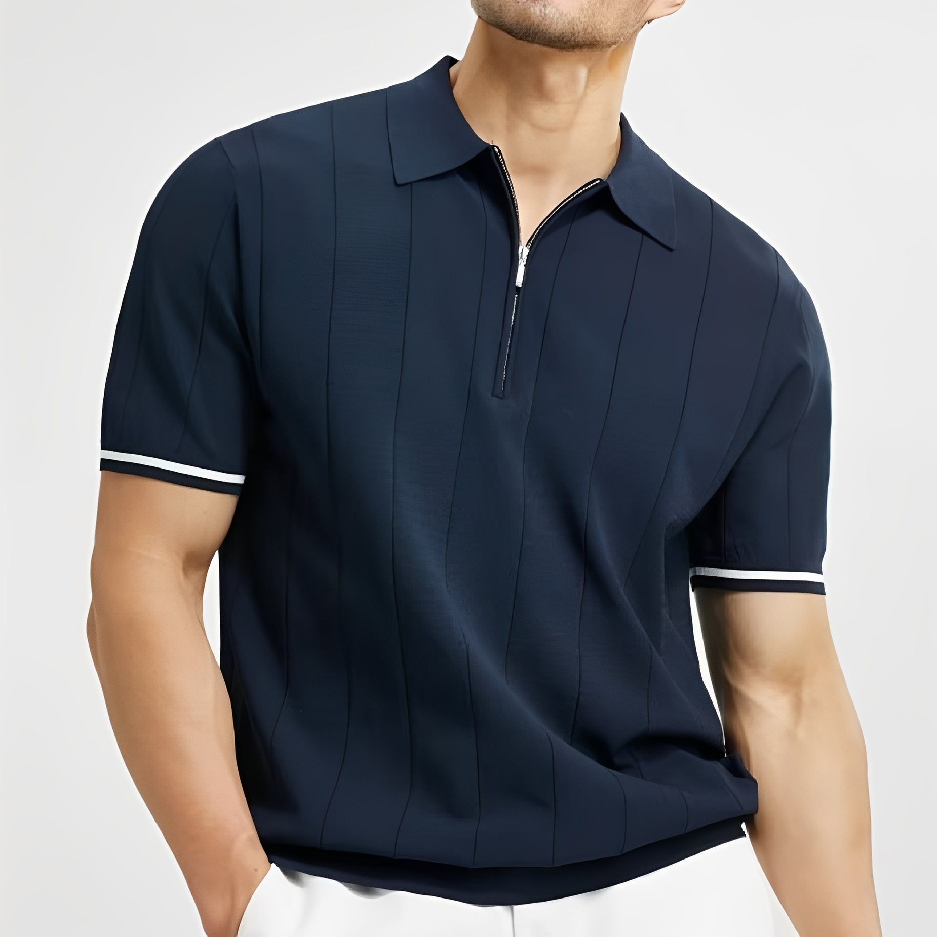 Josh - Schickes gestreiftes Polo für Herren
