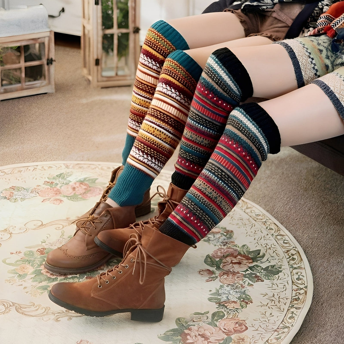 Suzanna - Schicke und gemütliche Socken
