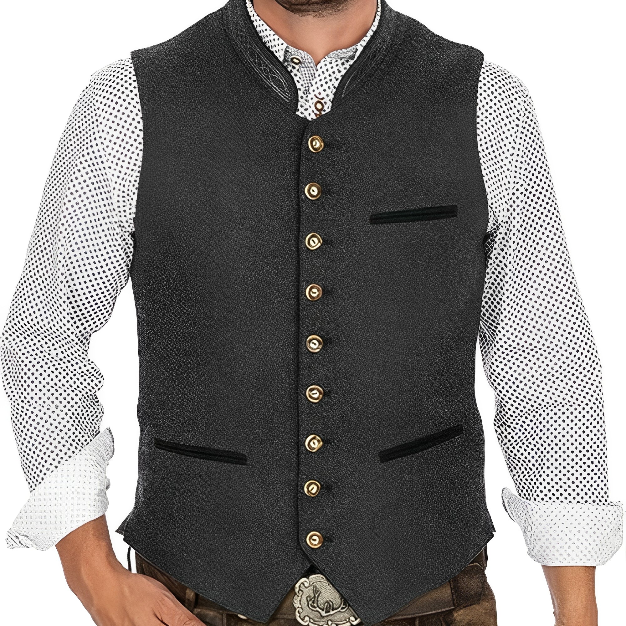 Shelton - Schicke Herrenweste für das Oktoberfest