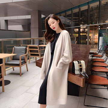 Claudie - Damen-Cardigan im klassischen Langdesign