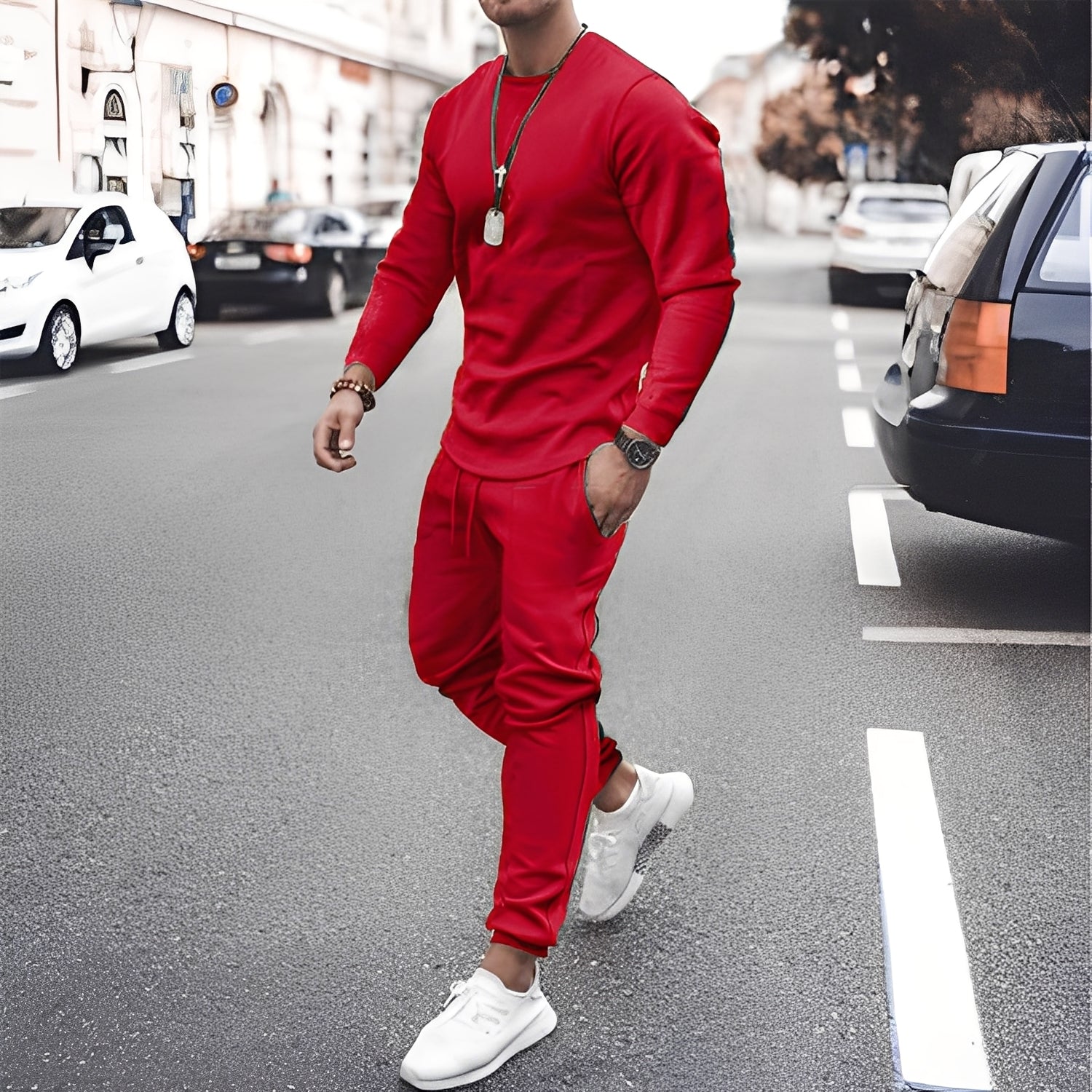 Ilyan - Pullover und Hose als neuer Modetrend für Männer