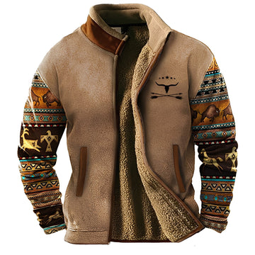 Aubert - Herren-Fleecejacke für Outdoor-Einsätze