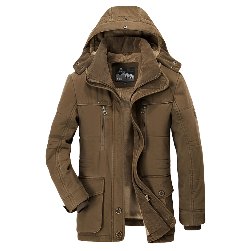 Harold - Winterjacke für Herren mit abnehmbarer Kapuze