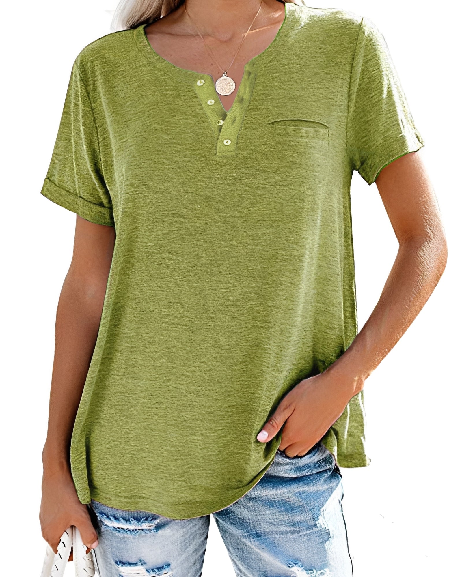 Alyssa - Weite und lässige Bluse für Damen