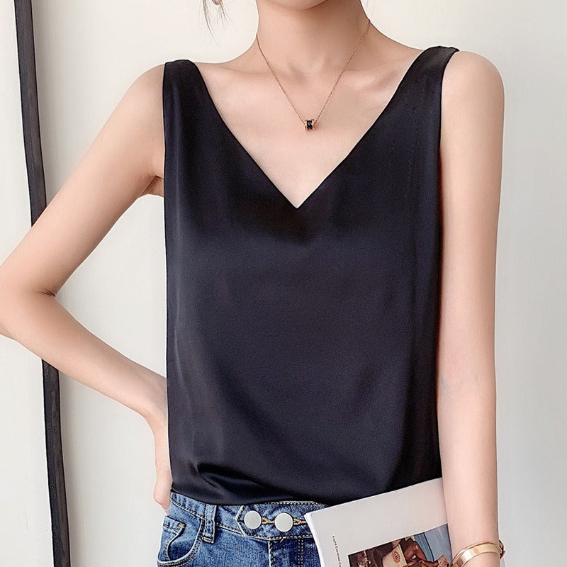 Gladys - Weiches und seidiges Frauen-Tanktop